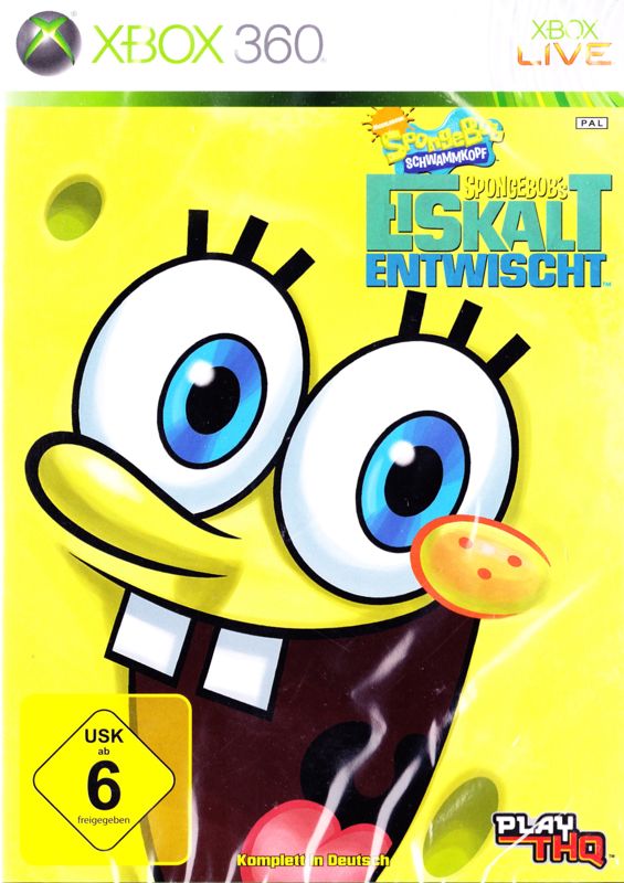 SpongeBob's Truth or Square box art for Xbox 360